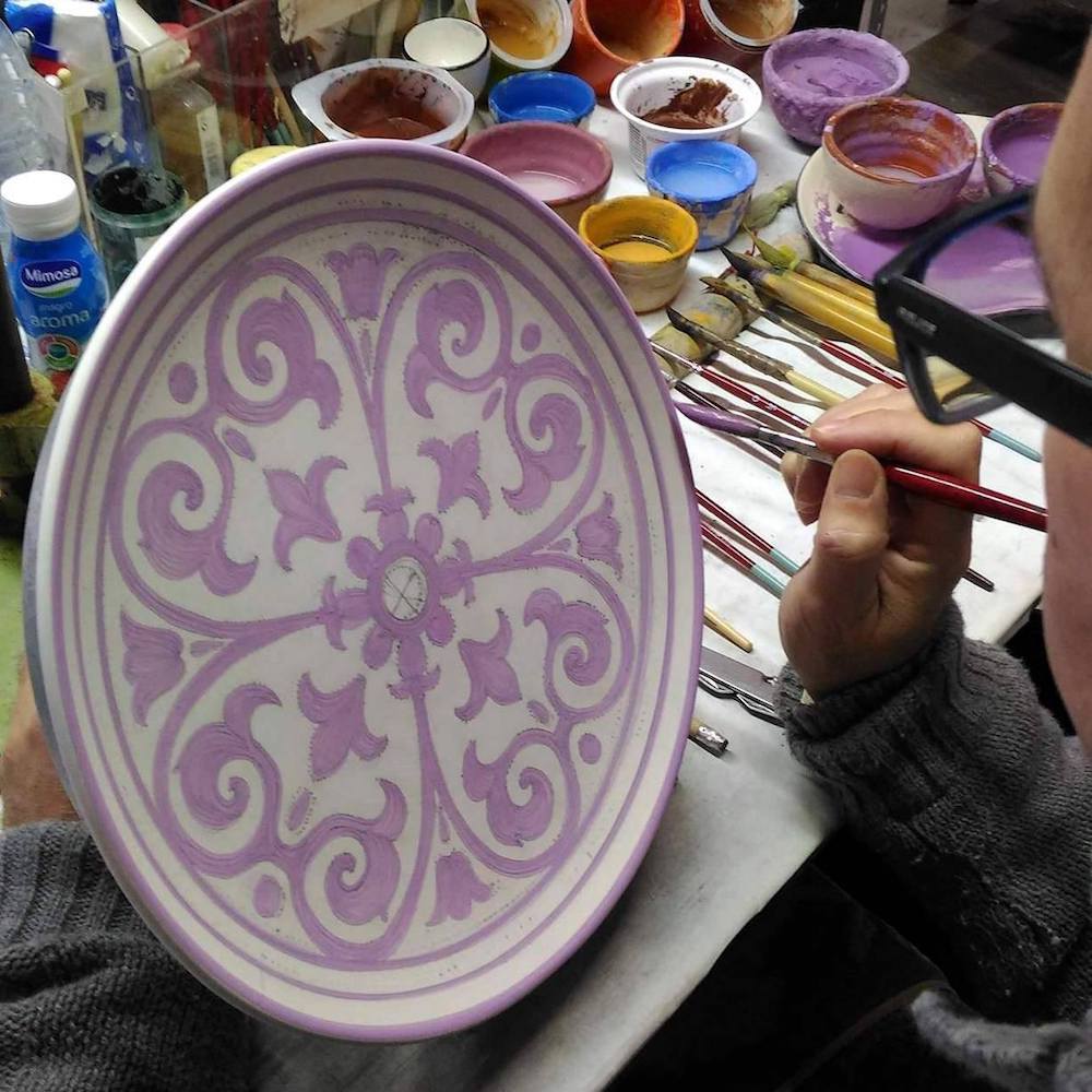 Grande assiette "Sado"