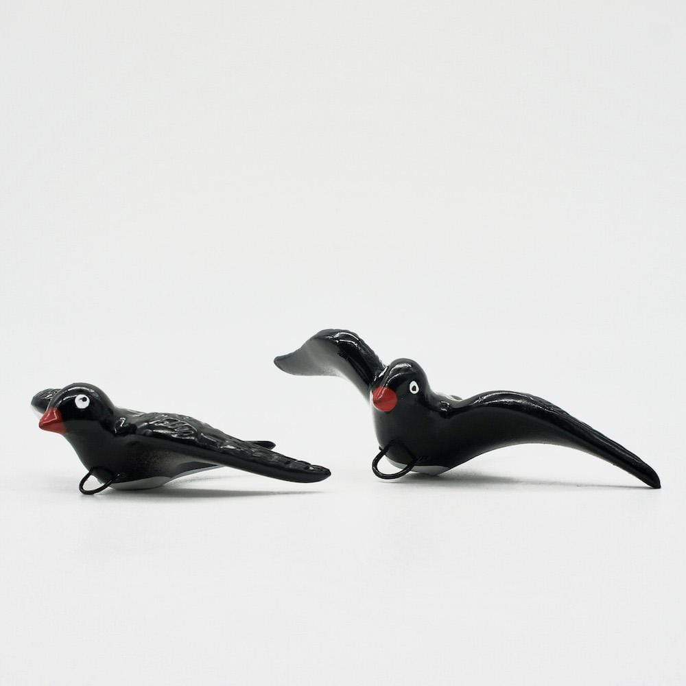 Hirondelle traditionnelle en terre cuite