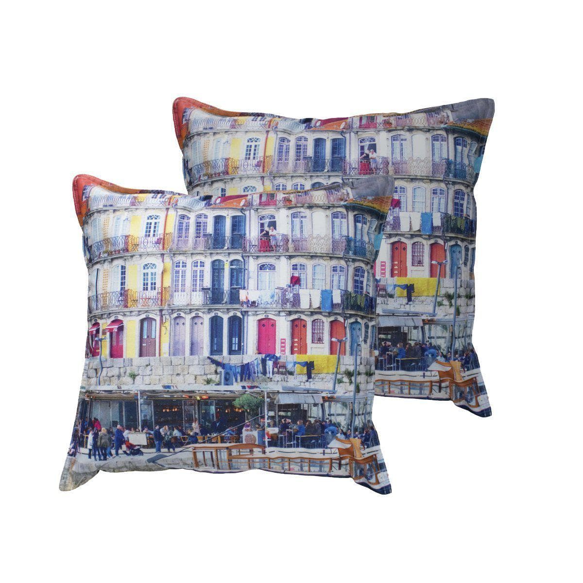 Housse de coussin 40x40 "Porto"
