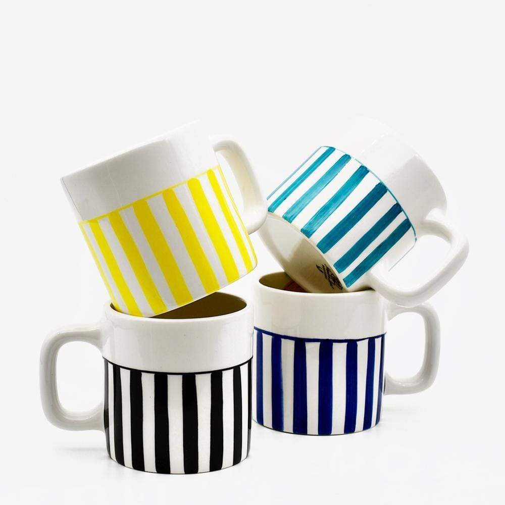 Mug en céramique portugaise I Vente en ligne Mug "Costa Nova Mar"