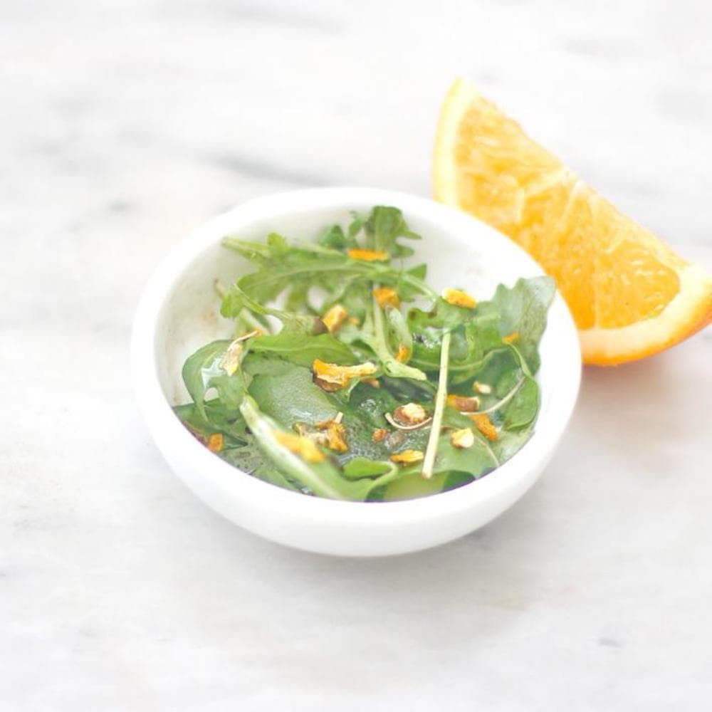 Tube d'oranges déshydratées et romarin