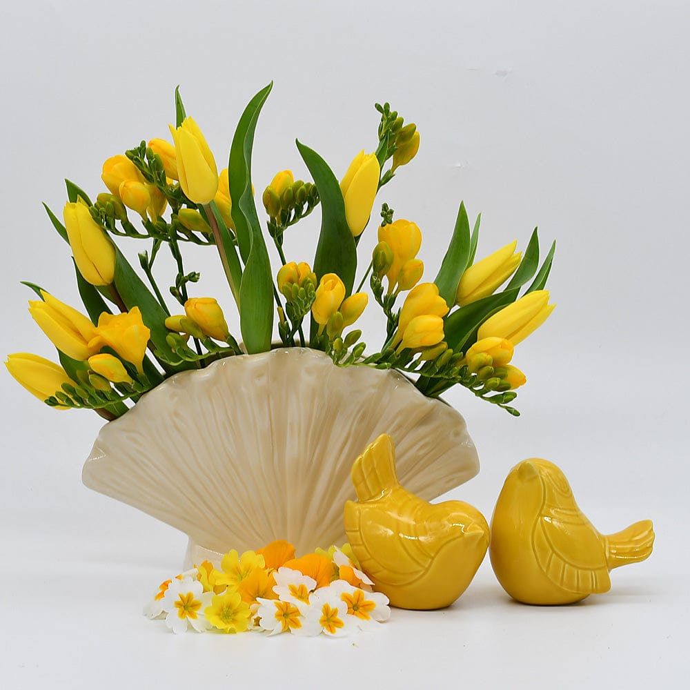 Paire d'oiseaux en céramique I Céramique portugaise Paire d'oiseaux en céramique - 13 couleurs