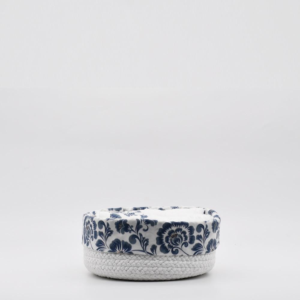 Panier en coton I Panier de salle de bains Panier en coton et ses 2 essuie mains