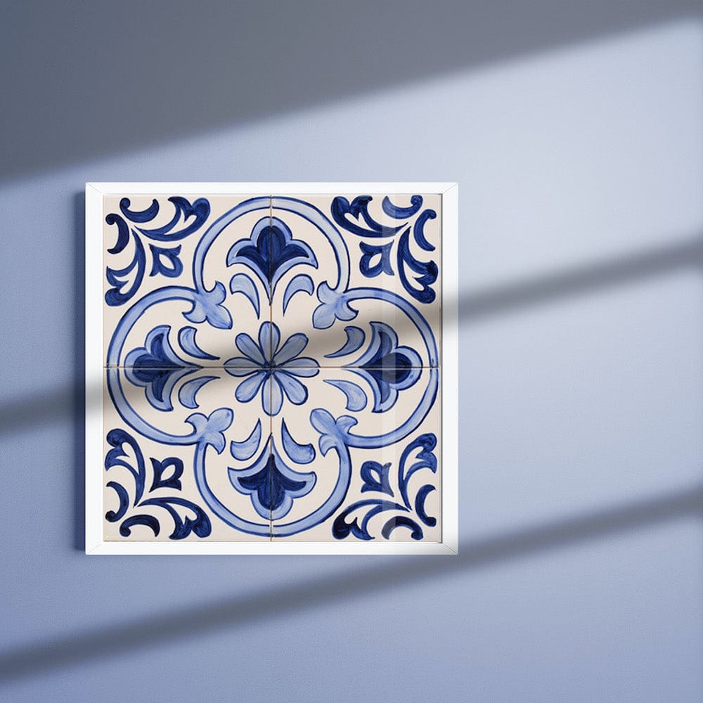 Panneau d'azulejos portugais peinte à la main Panneau d'azulejos 30x30cm