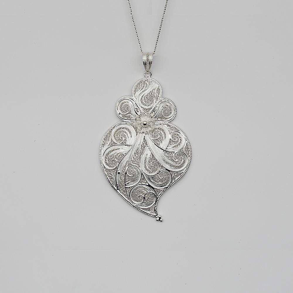 Coração de Viana I Filigree Pendant - 9 cm