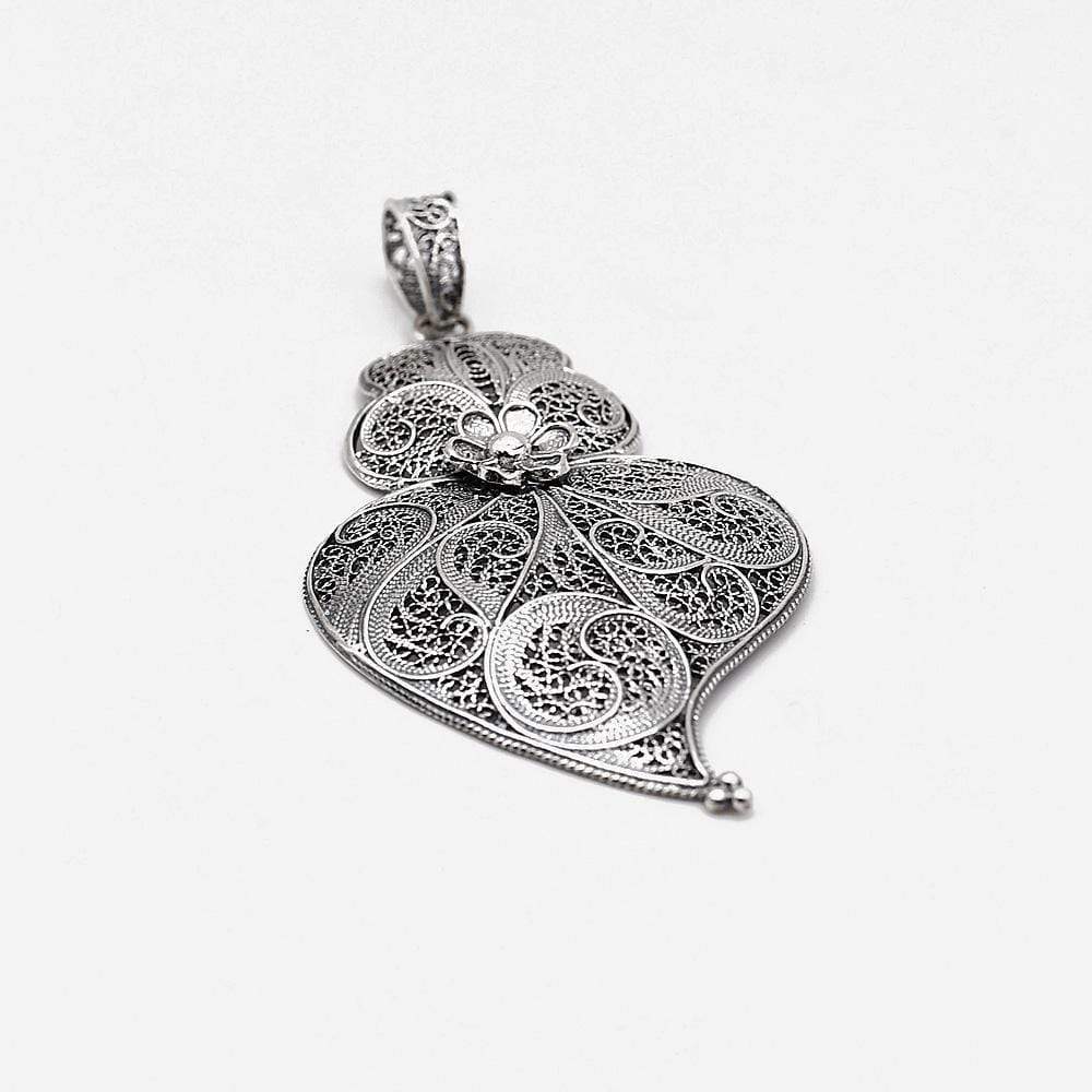 Coração de Viana I Filigree pendant - 6 cm