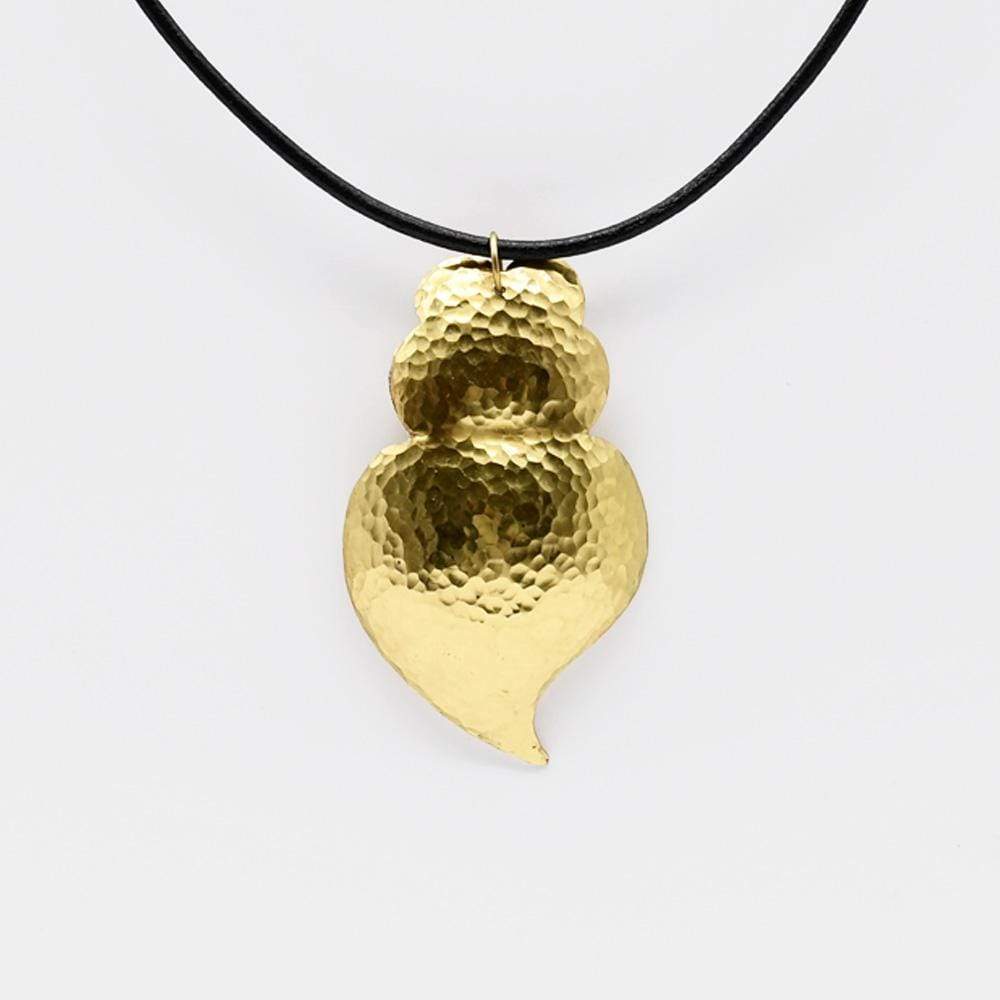 Hearth of Viana I Brass Pendant - 7cm