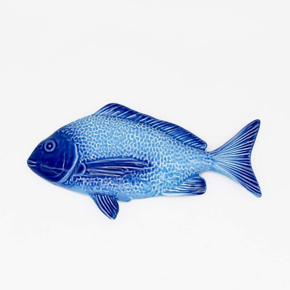Poisson en céramique Dorade bleue I Décoration murale portugaise — free download