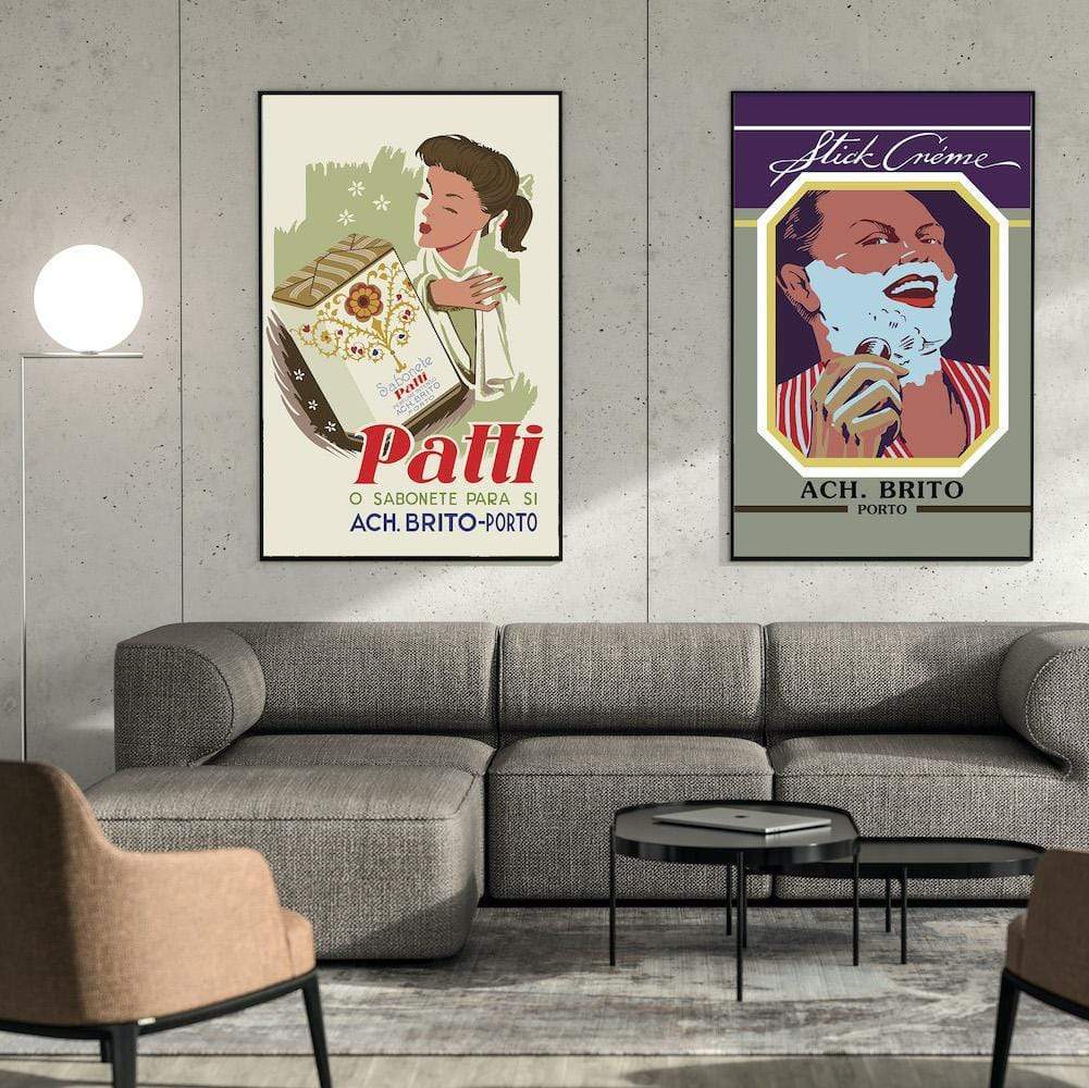 Affiche "Stick creme"