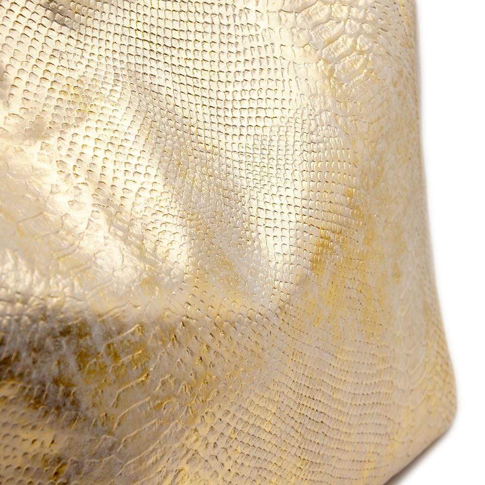 Sac cabas en liège gaufré Or