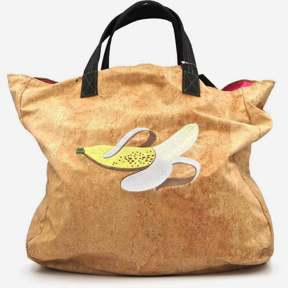 Sac cabas en liège souple Banana