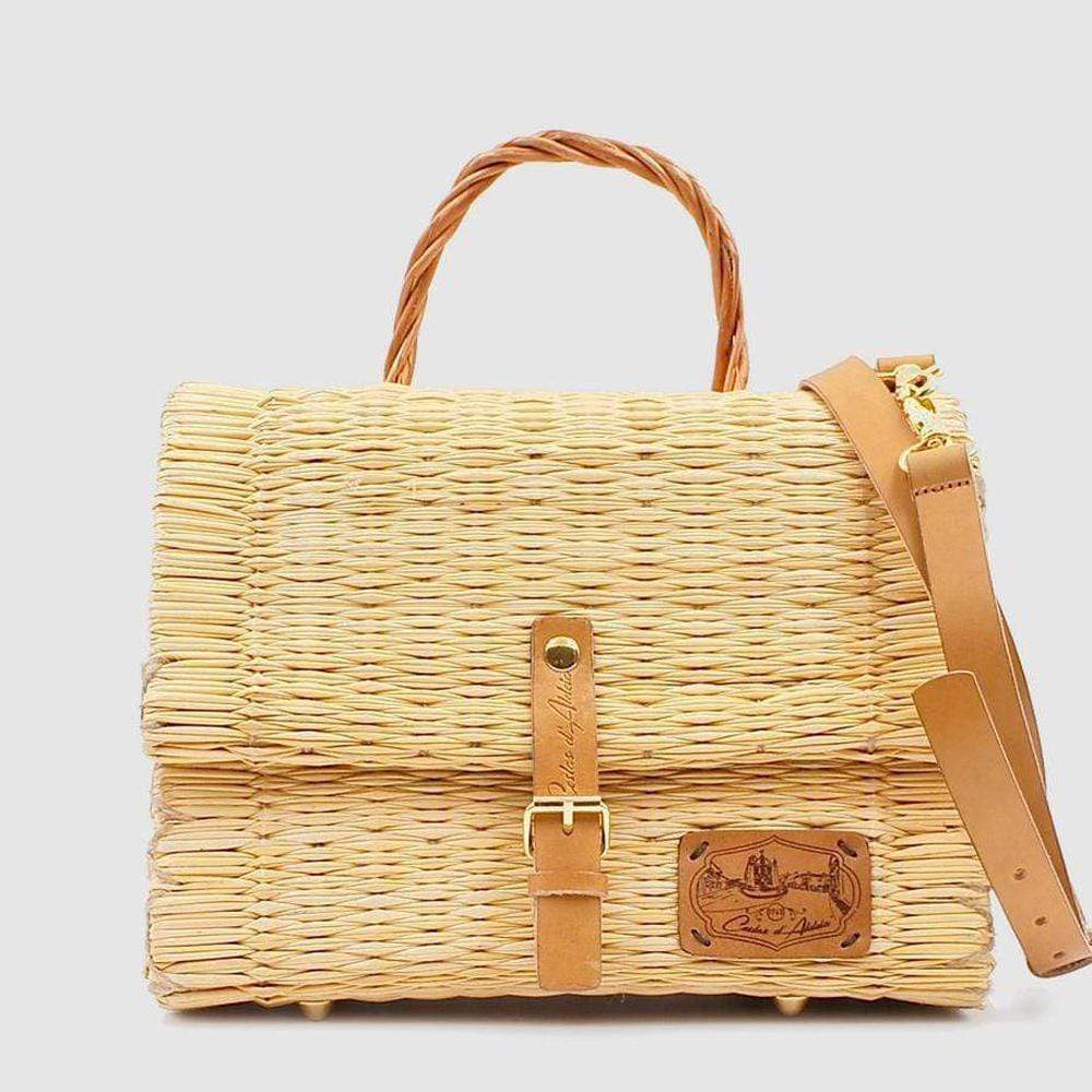 Reed Satchel bag - 30cm - Natural