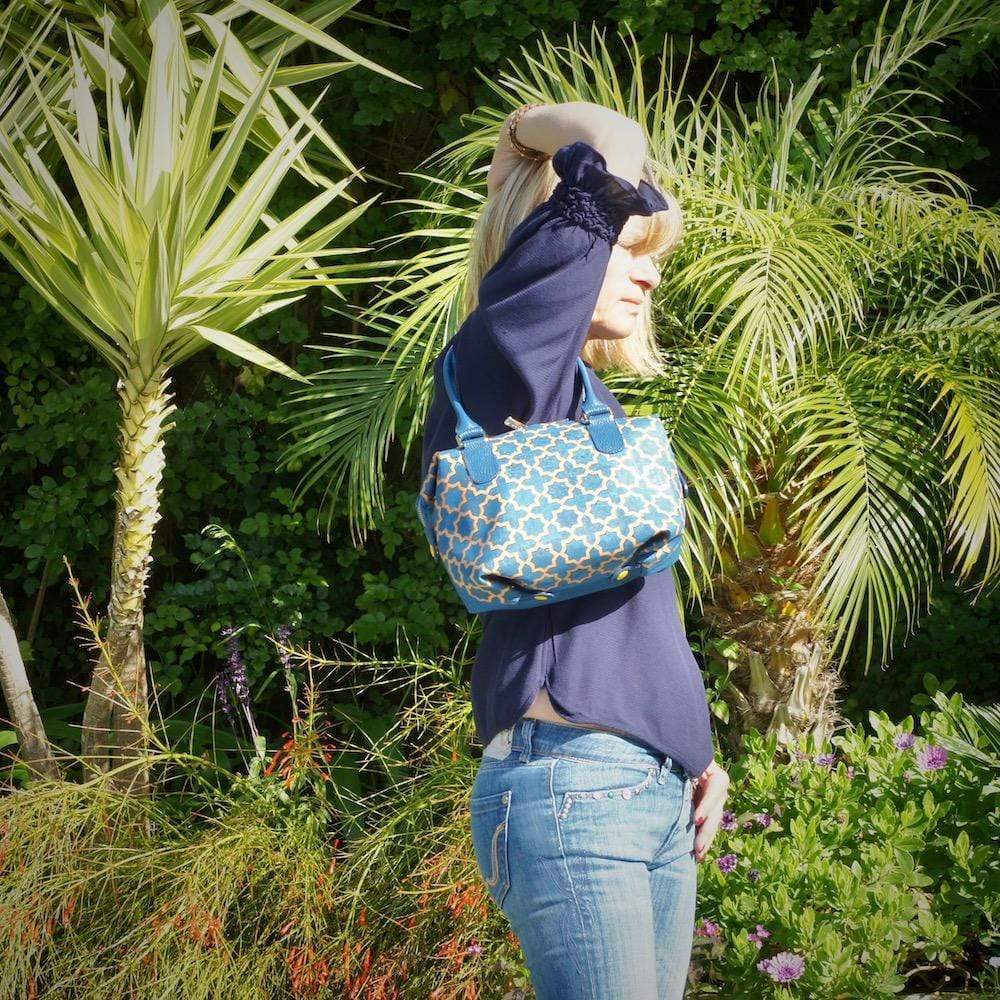 Sac en liège convertible "Azulejos"