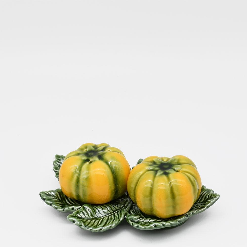 Abobora I Ceramic salt-and-peeper shaker