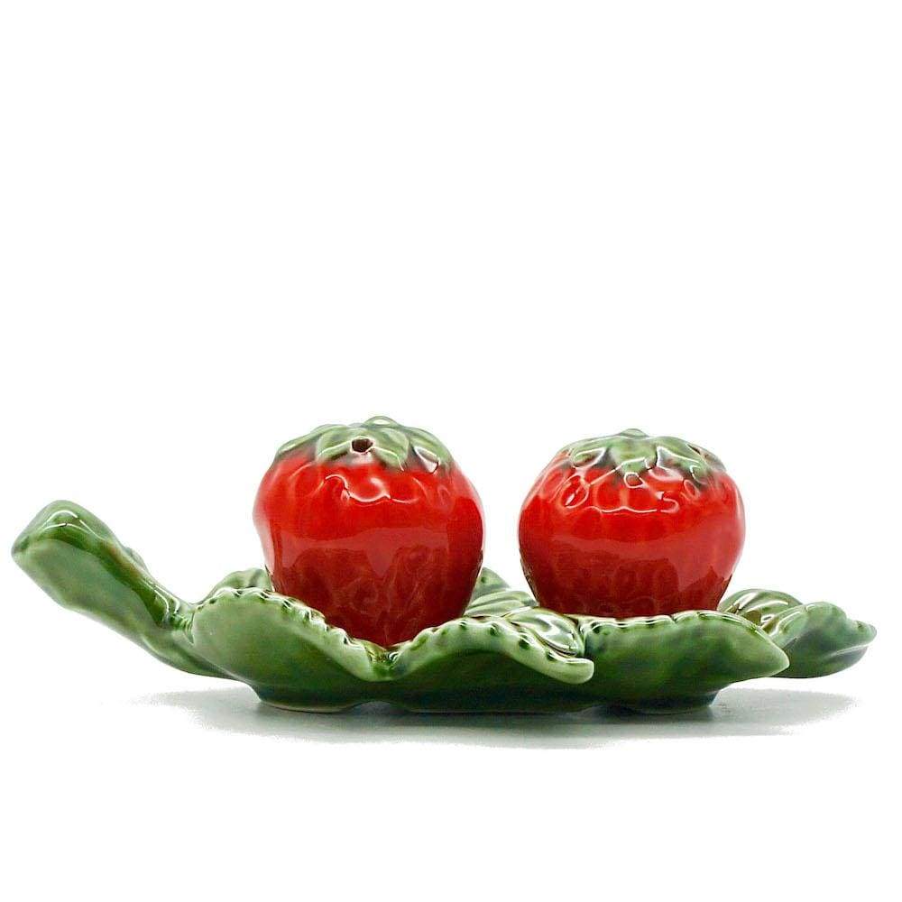 Morango I Ceramic salt-and-pepper shaker