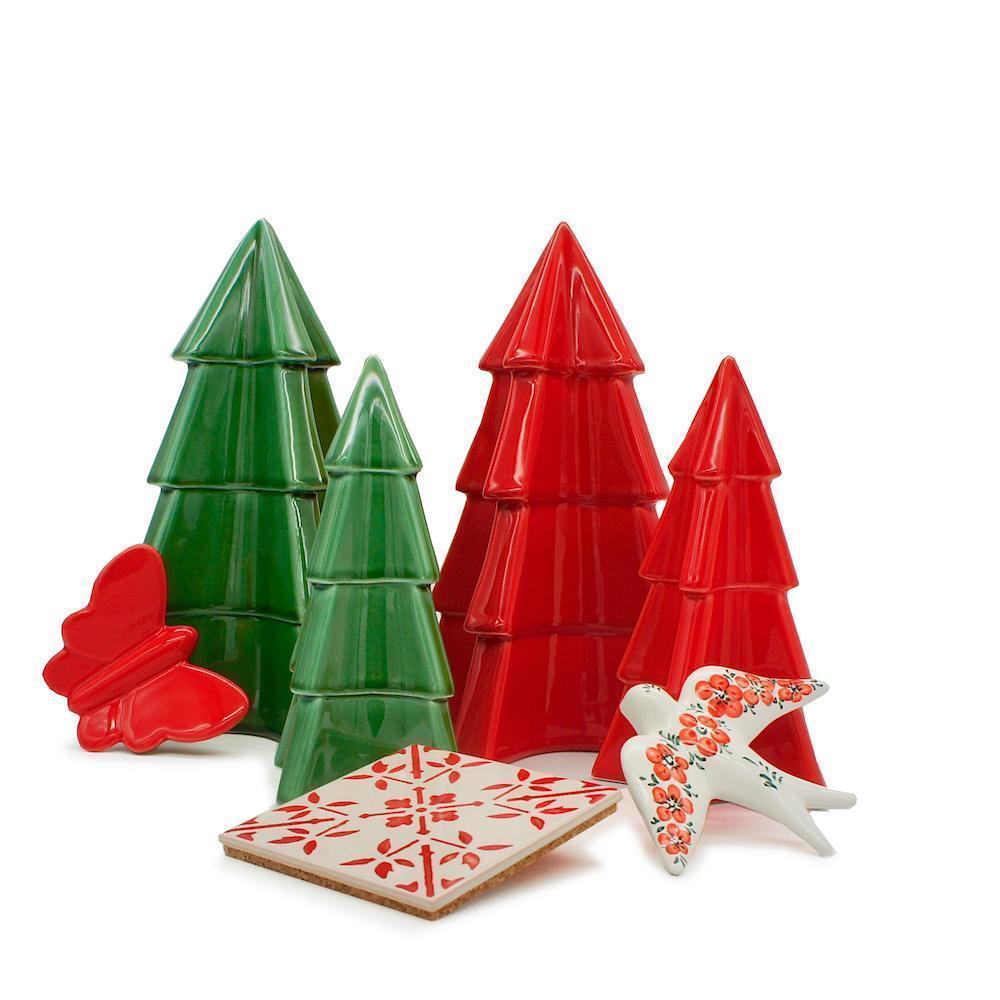 Ceramic Fir Tree - Green