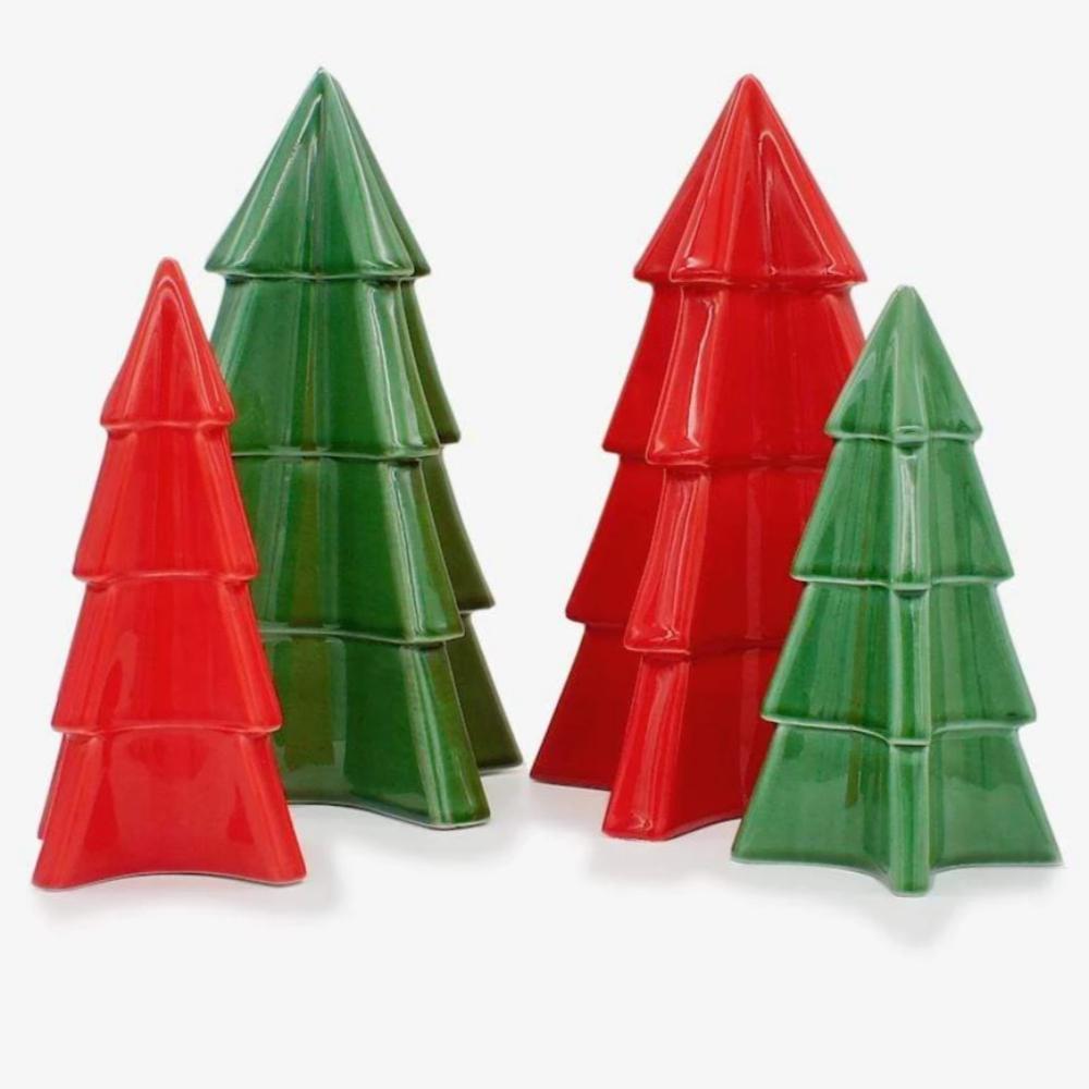 Ceramic Fir Tree - Green