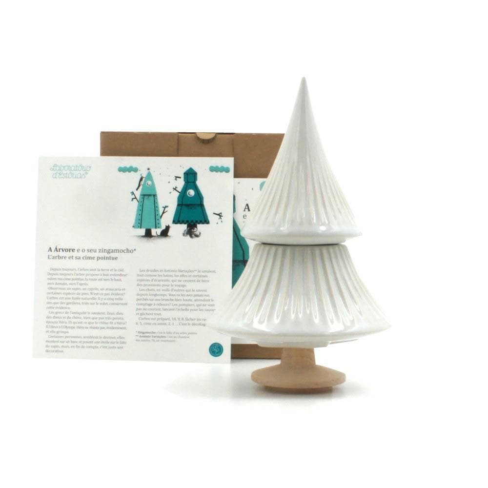 Sapin en faïence "A Árvore e o seu Zingamocho" 19cm