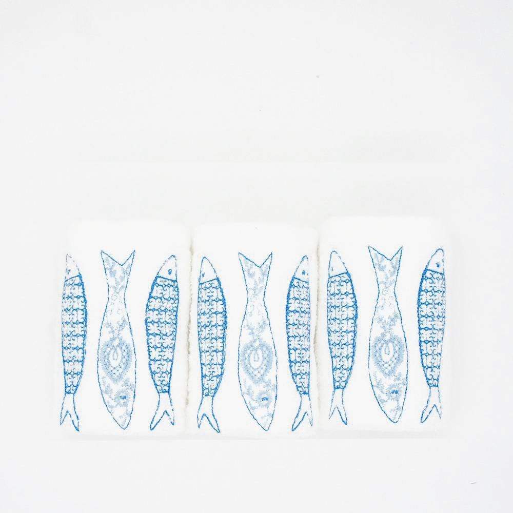 Essuie mains brodés - Lot de 3