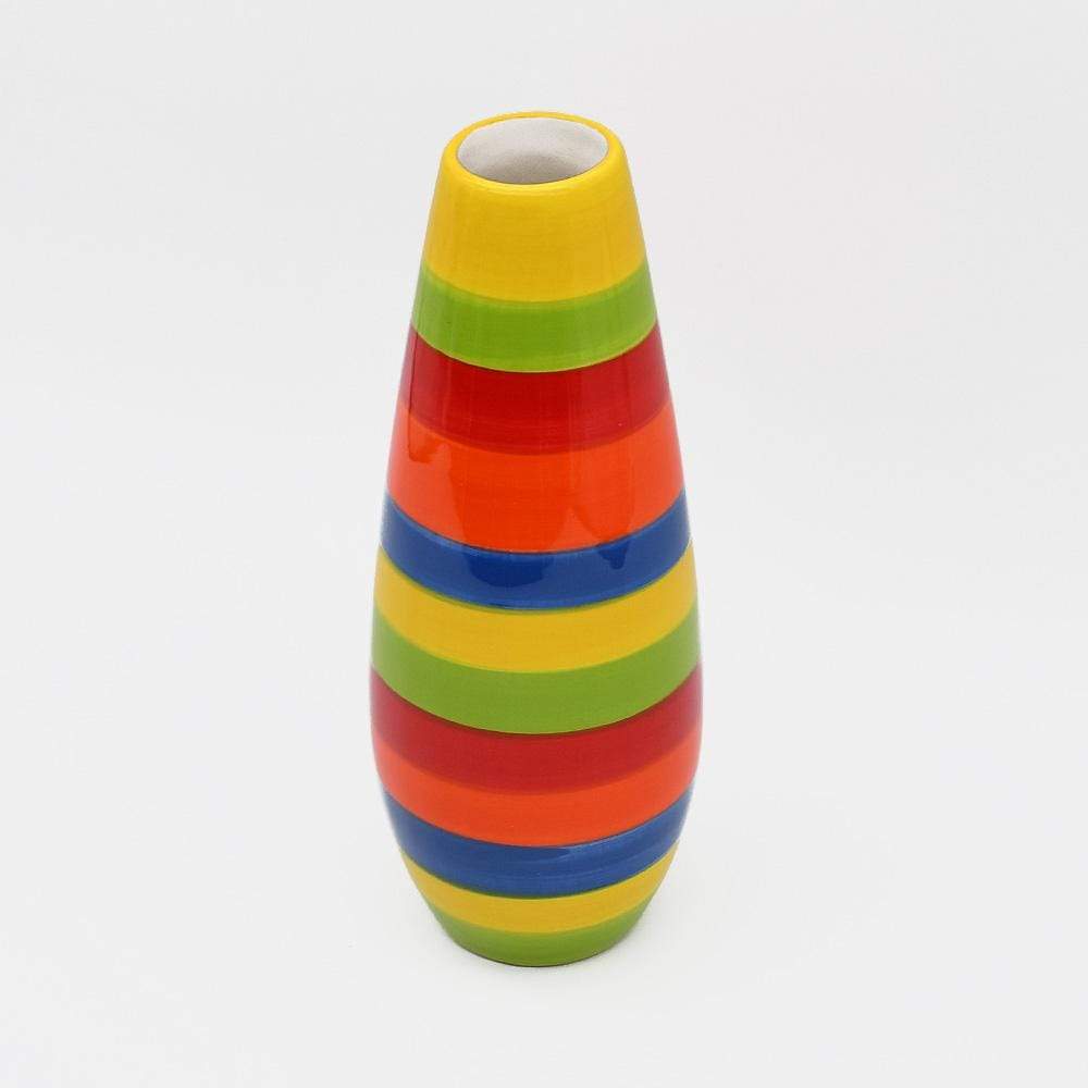 Soliflore long multicolore I Vases en céramique du Portugal Soliflore long - Multicolore