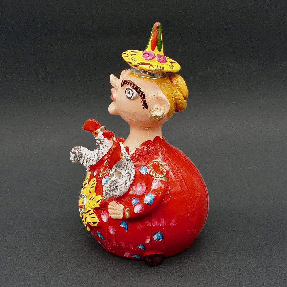 Boneca aos passarinhos I Statuette by Jùlia Côta - 25 cm