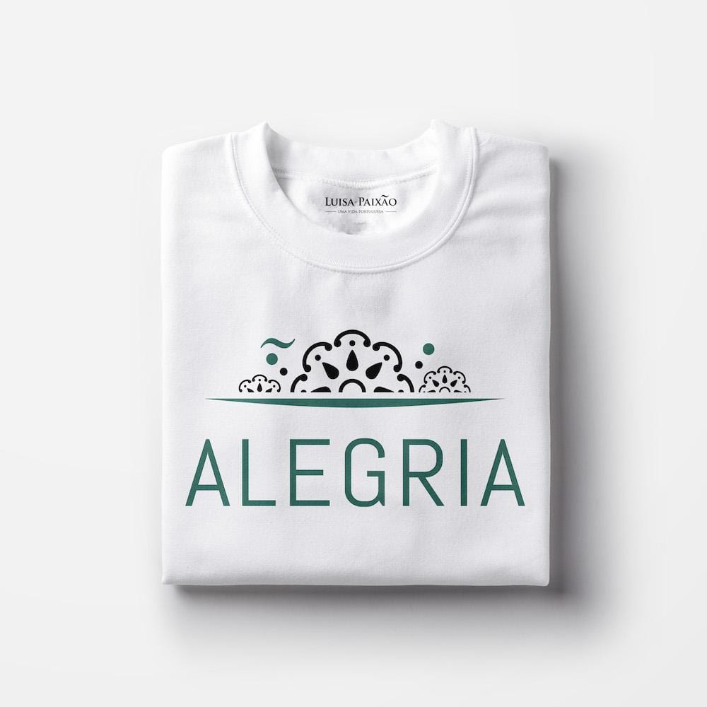 Tee-shirt femme "Alegria" - Blanc