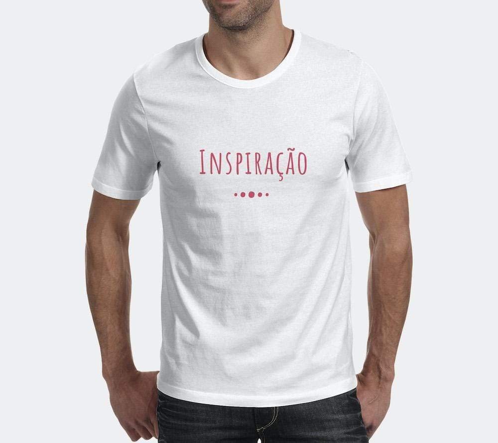 Tee-shirt unisexe "Inspiração" - Blanc
