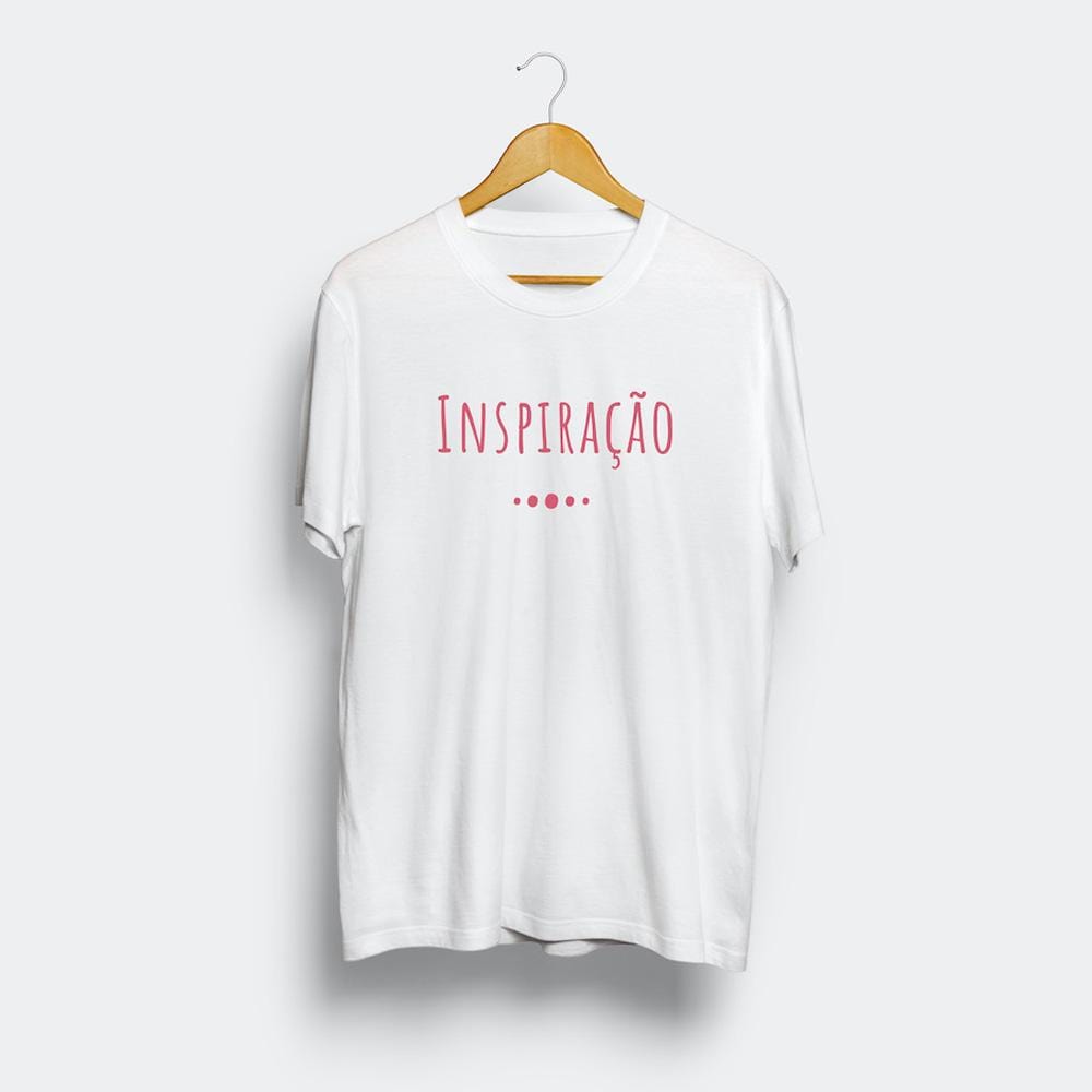 Tee-shirt unisexe "Inspiração" - Blanc