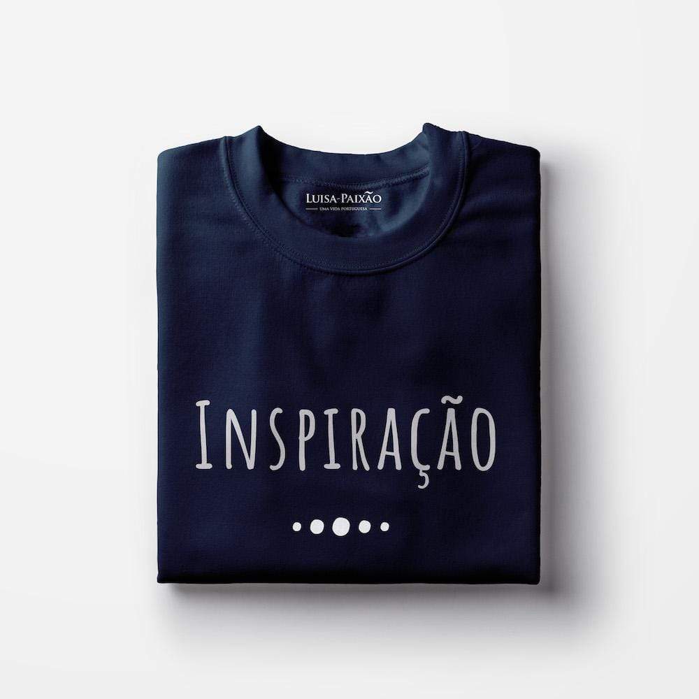 Tee-shirt unisexe "Inspiração" - Bleu