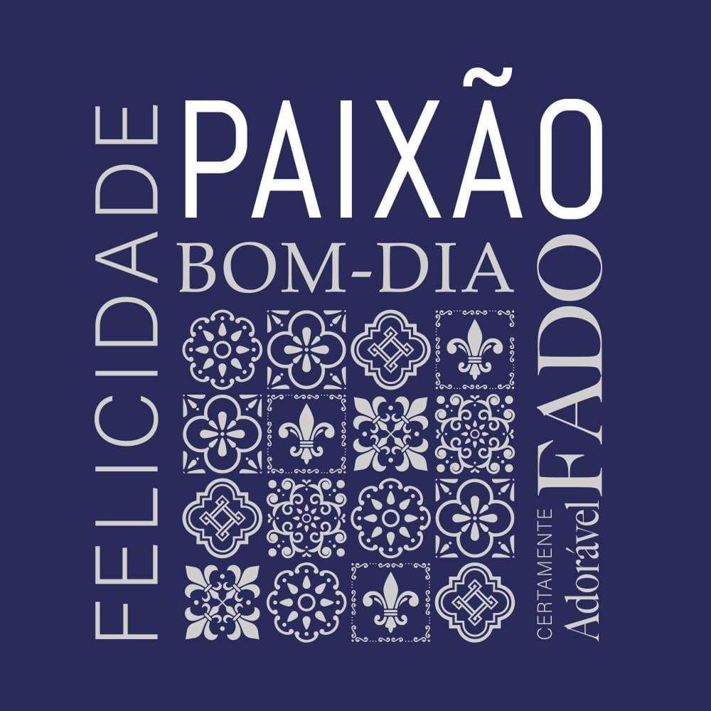 Tee-shirt unisexe "Paixão" - Bleu