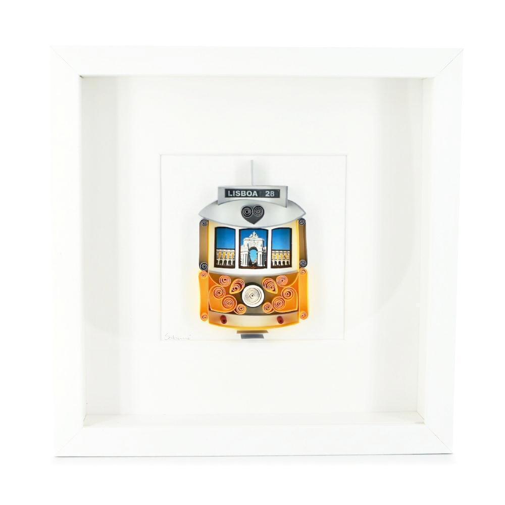 Tableau en paperolles "Electrico 28"