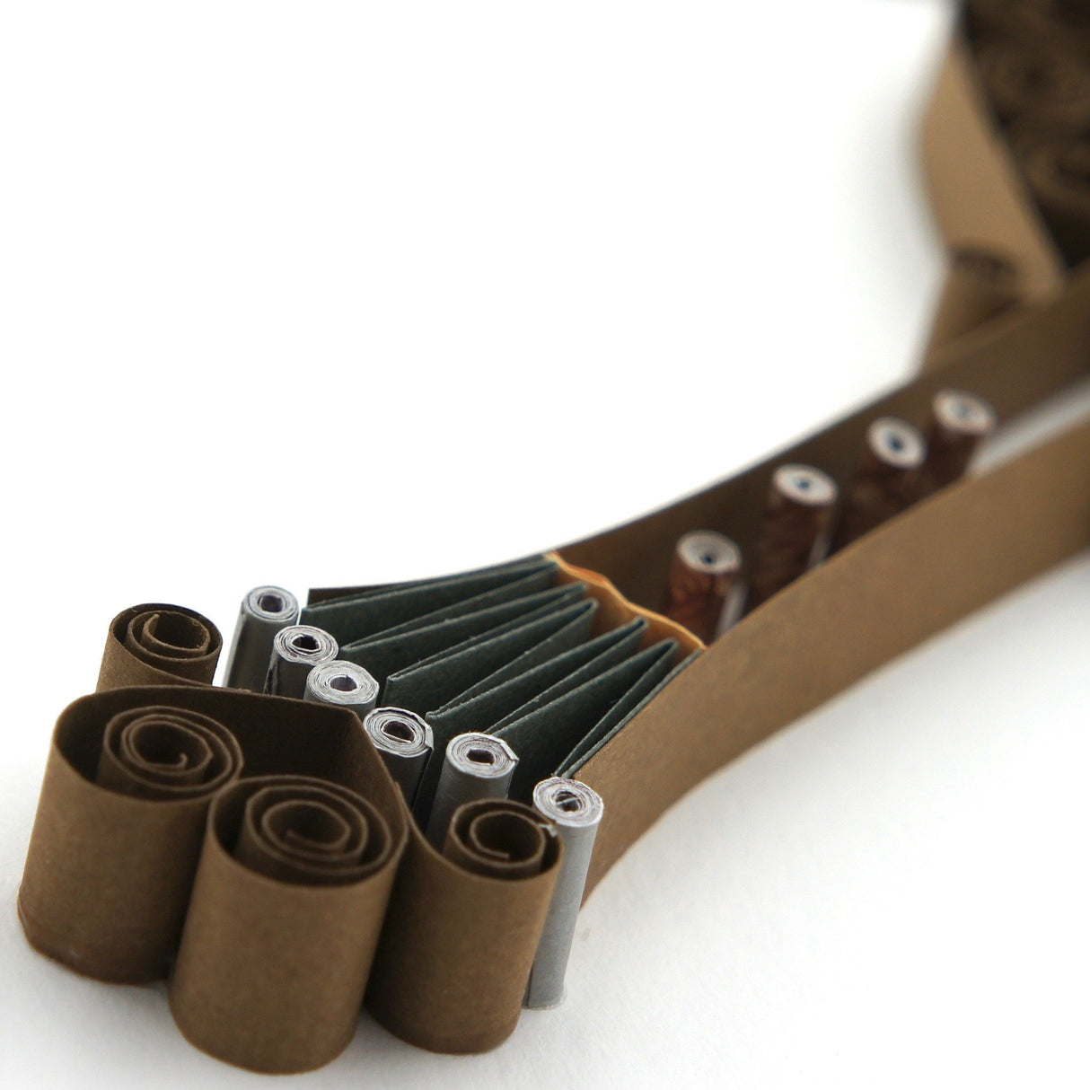 Tableau en paperolles "Guitarra"