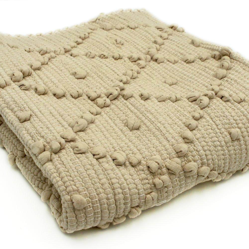 Tapis de salle de bain 100x50 - Beige