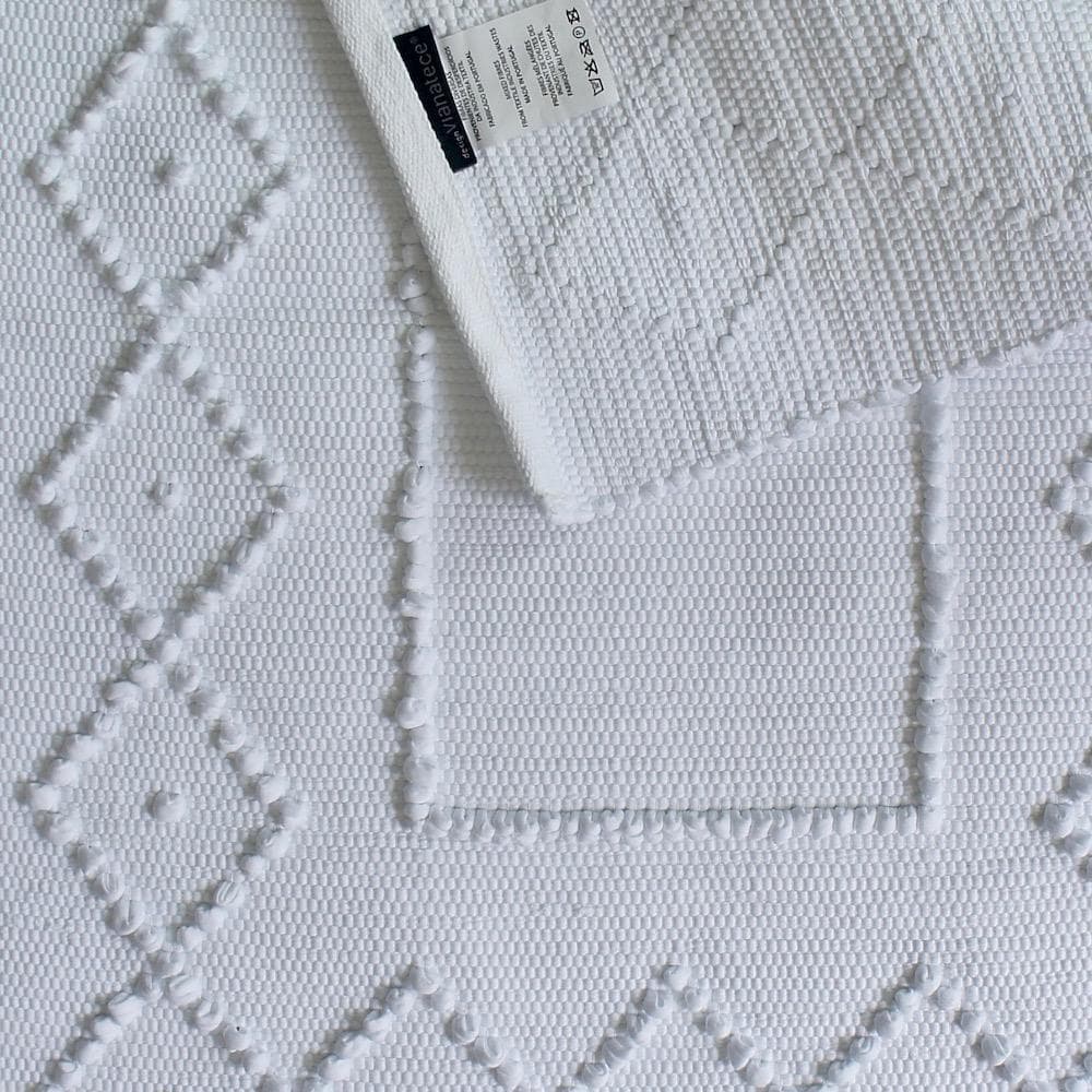 Traditional Portuguese rug 70X50 - White