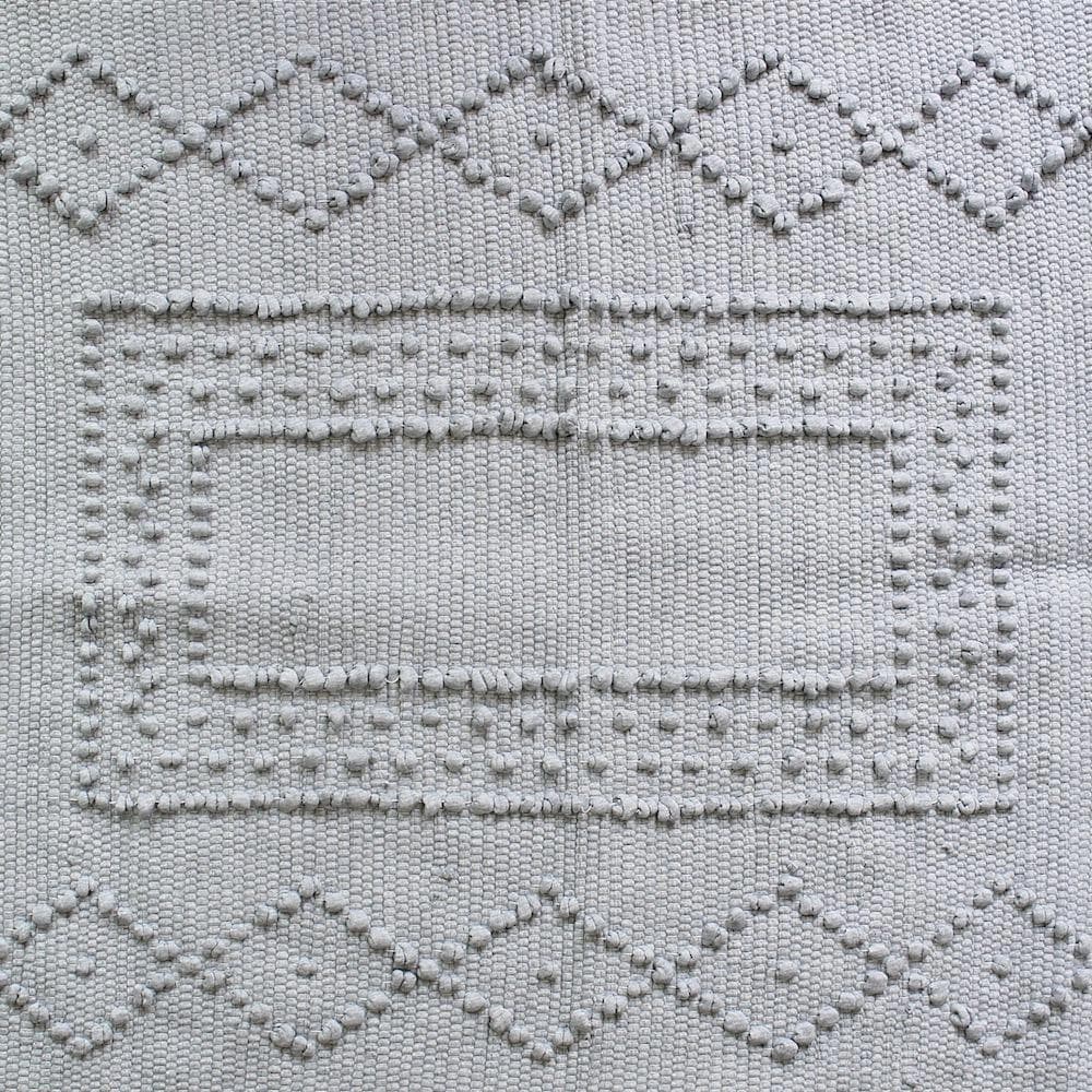 Tapis en coton 100x50 - Gris