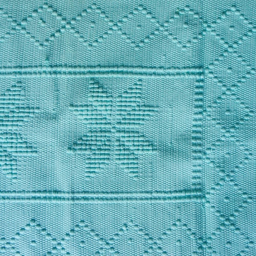 Tapis en coton 100x50 - Vert