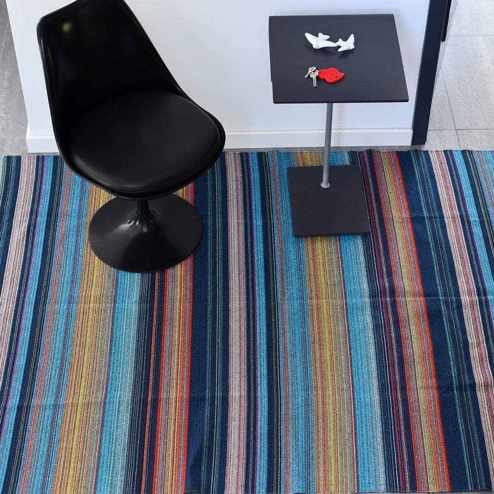 Tapis en coton fin 210x150 I Artisanat du Portugal en ligne Tapis en coton fin 210x150 - 5 couleurs