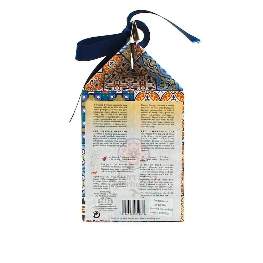 Thé noir aux oranges d'Algarve - En sachets