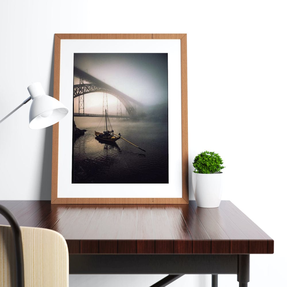 Tirage photo signé de Joao Cabral I 20x30cm Tirage photo signé "Cais da Ribeira"