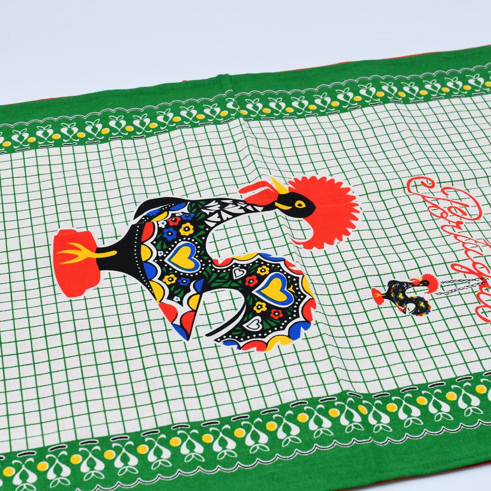 Torchon de cuisine du Portugal I Motifs portugais Torchon de cuisine "Galo"