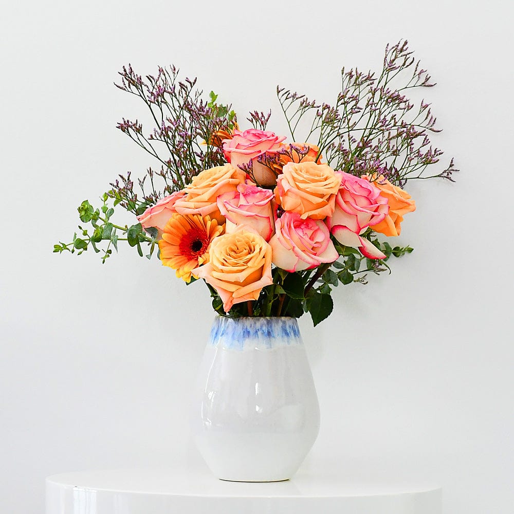 Vase en grès I Décoration portugaise Vase en grès "Brisa" - 15cm