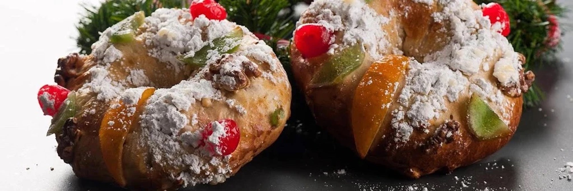 Bolo Do Rei Ou Gâteau Rois Fait Pour Noël Typique Du Portuguais De