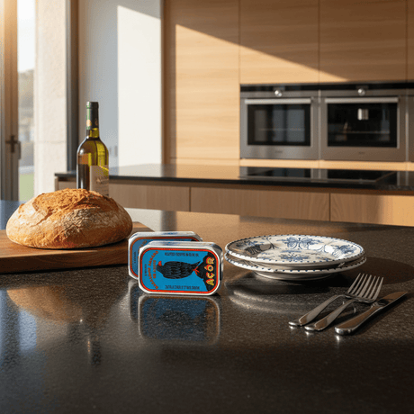 Açor I Conserve de morue grillée à l'huile d'olive portugaise Açôr I Conserve de morue grillée à l'huile d'olive