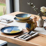 Assiette à dessert en grès de la collection portugaise Corals Mug en grès "Corals"