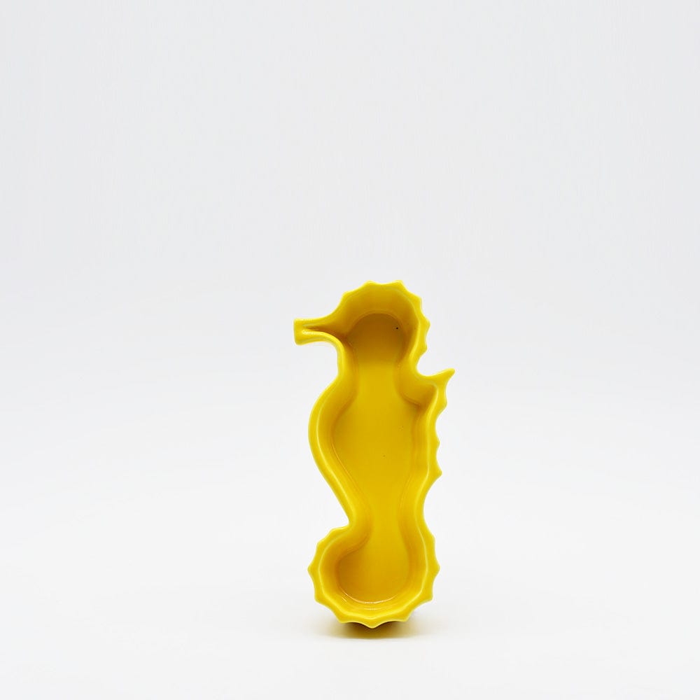 Plat En Céramique Jaune Forme De Poule - Déco Campagne Vintage - Fabriqué En France