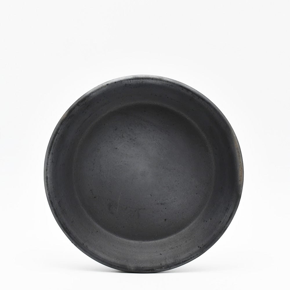 Assiette en Poterie noire de Bisalhães I Artisanat portugais Assiette en terre cuite noire de Bisalhães