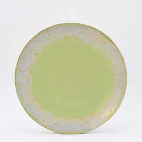 Assiette principale jaune en grès 27cm I Vaisselle portugaise Assiette en grès "Taormina" 27cm - Jaune