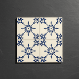 Azulejo Padrao I Azulejo portugais artisanal Azulejo Padrão 11x11cm