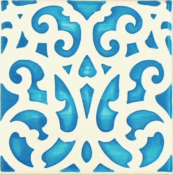 Azulejo Padrao I Azulejo portugais artisanal Dessous de verre Azulejo 11cm