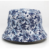 Bob réversible en coton Bleu Bob réversible en coton - Bleu